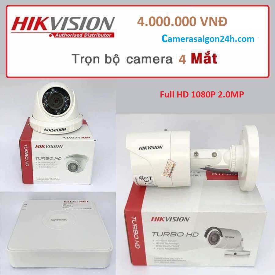 bộ camera hikvision full hd 1080P