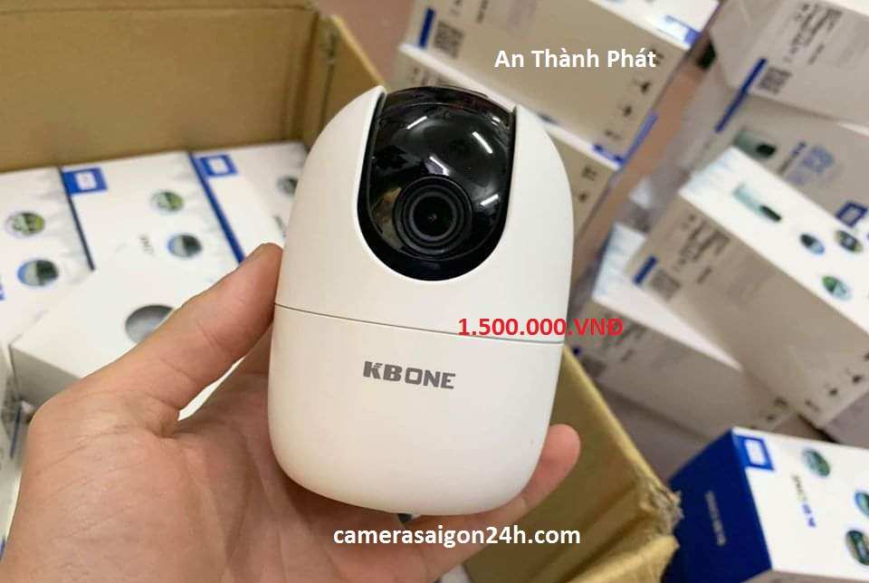 lắp camera giám sát wifi kbvision xoay 360 giá rẻ