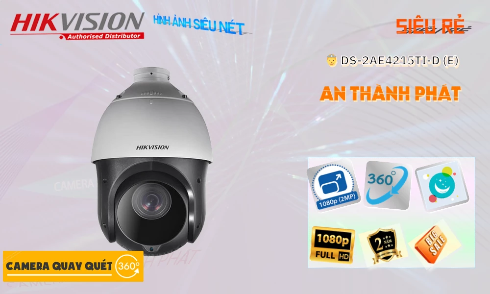 Camera Hikvision DS-2AE4215TI-D(E)