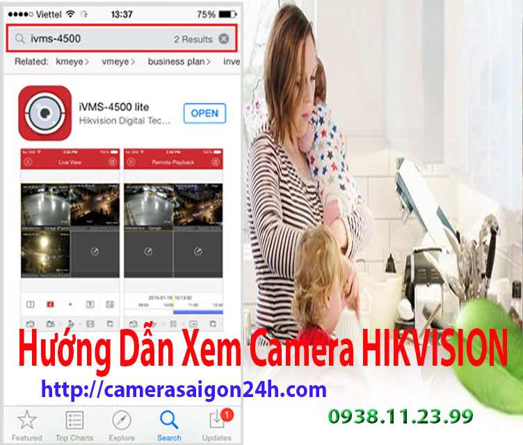 Hướng Dẫn Cách Xem Camera HIKVISION,xem hikvision trên điện thoại, hướng dẫn,huong dan xem hikvision tren dien thoai