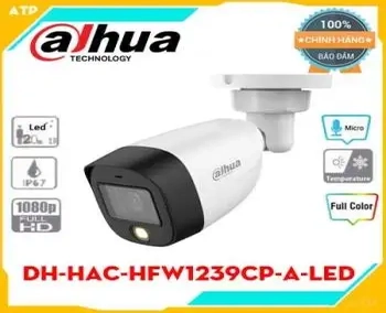 Lắp đặt camera tân phú DH-HAC-HFW1239CP-A-LED Camera HDCVI Full Color