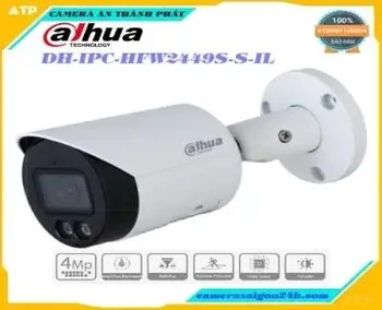 Lắp đặt camera DH-IPC-HFW2449S-S-IL Camera IP DAHUA