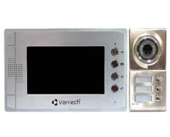 Lắp đặt camera tân phú Chuông Cửa Màn Hình Màu Vantech VP-02VD                                                                                             