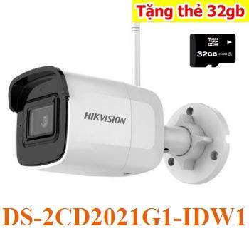 Lắp đặt camera tân phú Lắp Camera Ip Wifi Ngoài Trời DS-2CD2021G1-IDW1                                                                                   