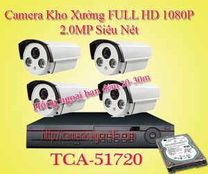 Lắp đặt camera quan sát giá rẻ camera giám sát kho xưởng FULL HD 1080 Giá rẻ 