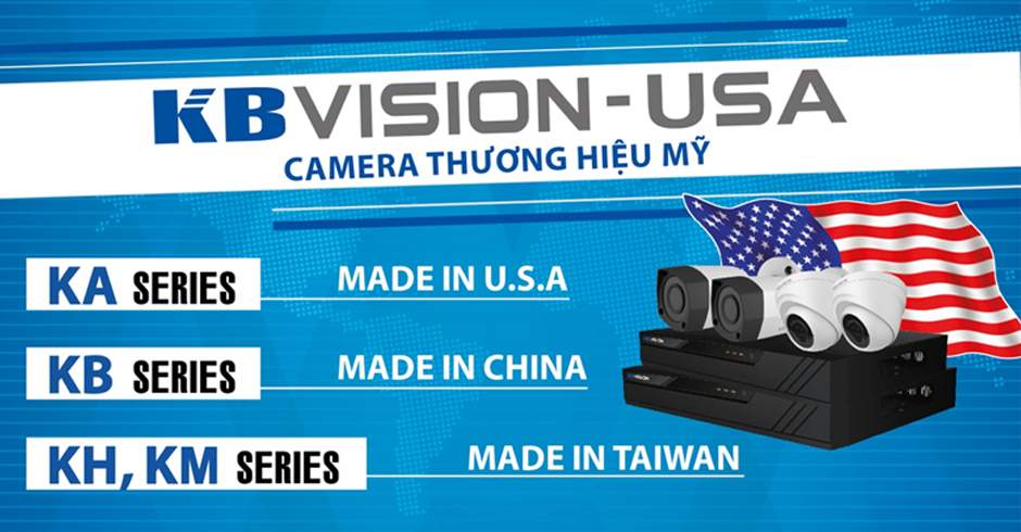 công ty camera thương hiệu kbvision việt Nam