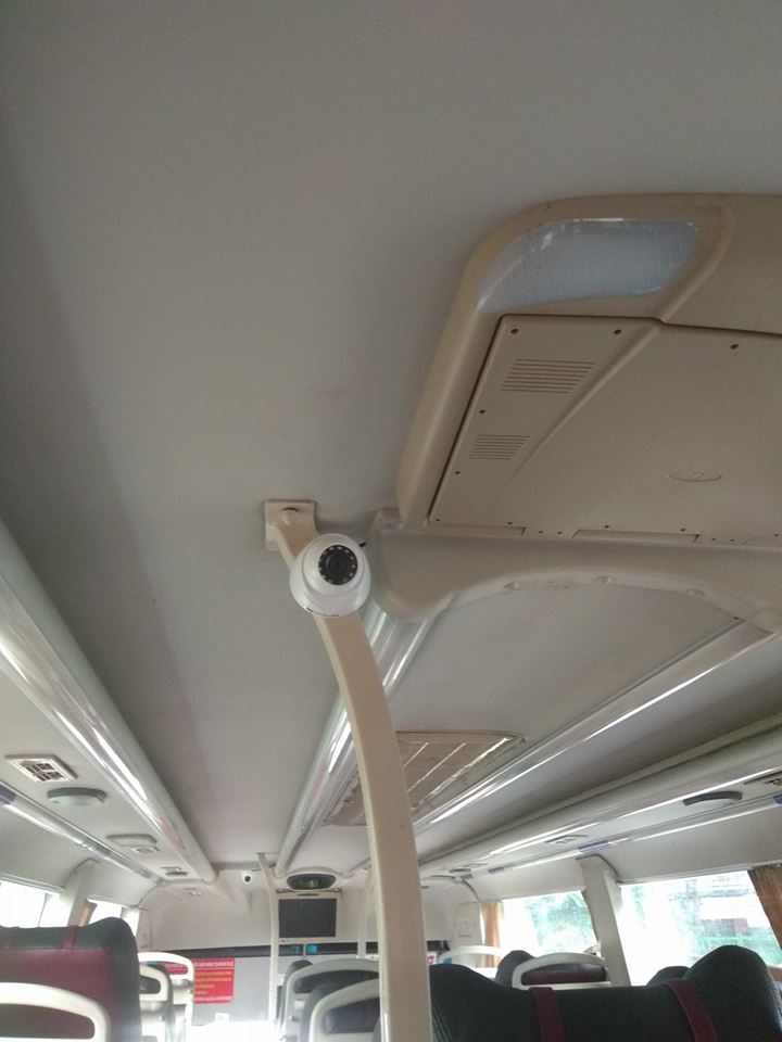 lắp đặt camera giám sát cho xe khách