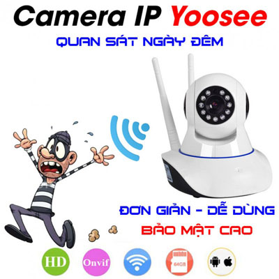 lắp camera ip wifi giá rẻ yoosee camera giám sát xoay 360 giá rẻ giám sát qua điện thoại