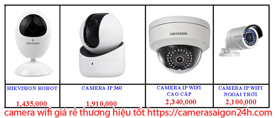 lắp đặt camera quan sát wifi giá rẻ hikvision chất lượng dịch vụ lắp camera quan sát wifi ổn định giám sát qua mạng từ xa