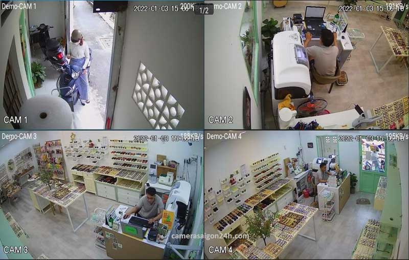 lắp camera quan sát quản lý cửa hàng