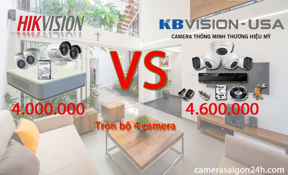 lắp camera kbvision giá rẻ chất lượng