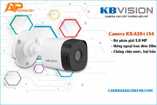 lắp camera quan sát Kbvision KX-A2011S4