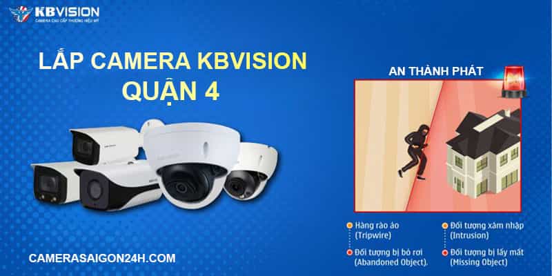 lắp camera kbvision quận 4 giá rẻ
