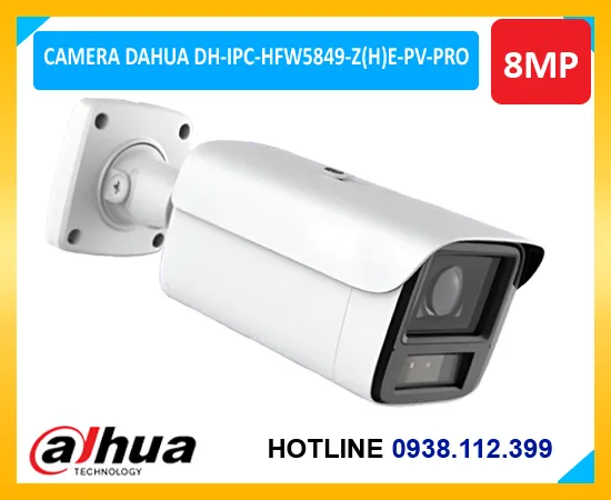 Lắp đặt camera Camera IP Wizcolor DH-IPC-HFW5849-Z(H)E-PV-PRO