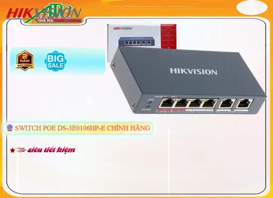 Switch Thiết bị nối mạng,DS 3E0106HP E,Giá Bán ,DS-3E0106HP-E Giá Khuyến Mãi,DS-3E0106HP-E Giá rẻ,DS-3E0106HP-E Công Nghệ Mới,Địa Chỉ Bán DS-3E0106HP-E,thông số DS-3E0106HP-E,DS-3E0106HP-EGiá Rẻ nhất,DS-3E0106HP-E Bán Giá Rẻ,DS-3E0106HP-E Chất Lượng,bán DS-3E0106HP-E,Chất Lượng DS-3E0106HP-E,Giá DS-3E0106HP-E,phân phối DS-3E0106HP-E,DS-3E0106HP-E Giá Thấp Nhất