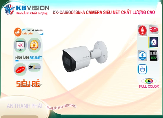 Lắp đặt camera Camera KBvision KX-CAi8001SN-A 