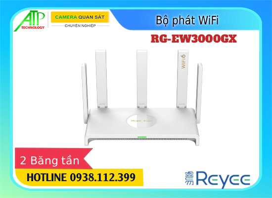 Lắp đặt camera Routert Wifi Ruijie RG-EW3000GX 