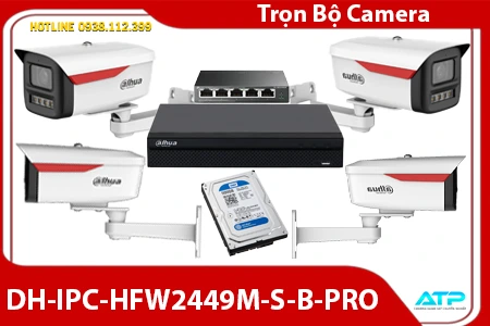 Lắp đặt camera Bộ Camera Có Màu Ban Đêm Siêu Nét 