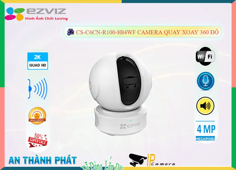 CS-C6CN-R100-8B4WF Wifi Ezviz Với giá cạnh tranh CS-C6CN-R100-8B4WF Wifi Ezviz Với giá cạnh tranh