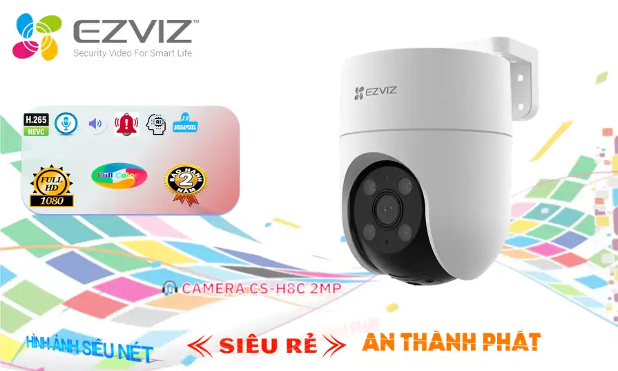 ❂  CS-H8C 2MP Camera  Wifi Ezviz Thiết kế Đẹp