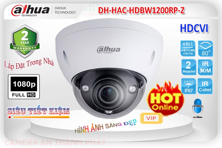 DH-HAC-HDBW1200RP-Z Camera An Ninh Sắt Nét