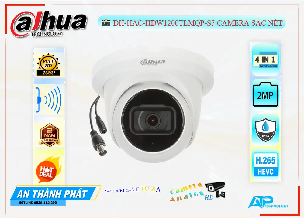 Dahua DH-HAC-HDW1200TLMQP-S5 Hình Ảnh Đẹp Dahua DH-HAC-HDW1200TLMQP-S5 Hình Ảnh Đẹp