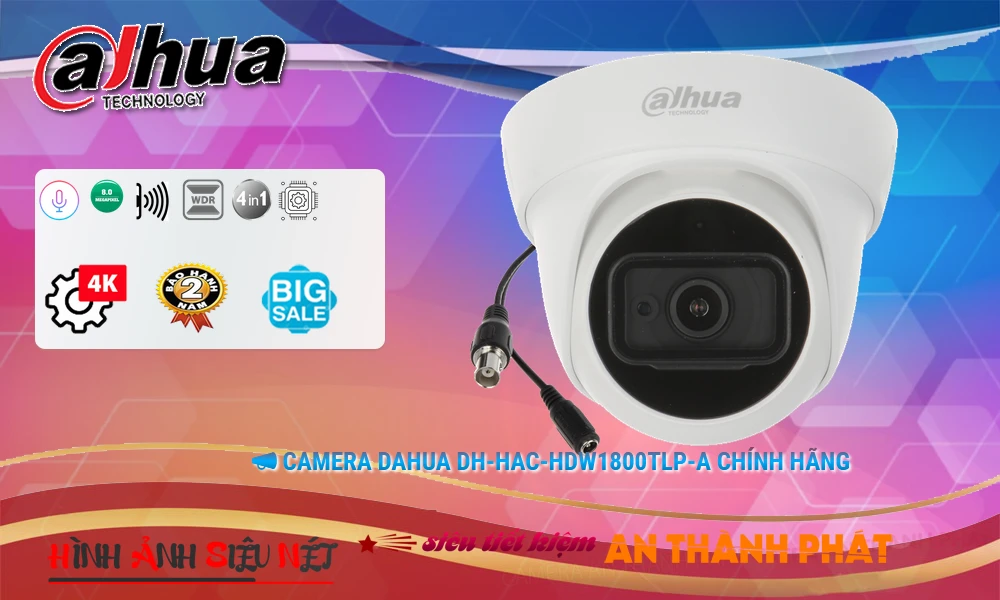Camera Dahua DH-HAC-HDW1800TLP-A Tiết Kiệm