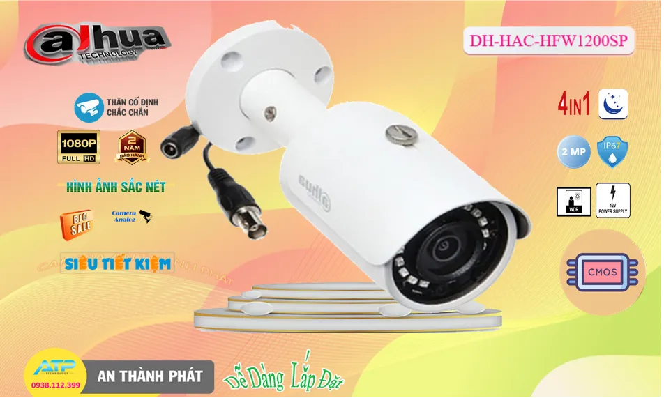 Camera Dahua DH-HAC-HFW1200SP