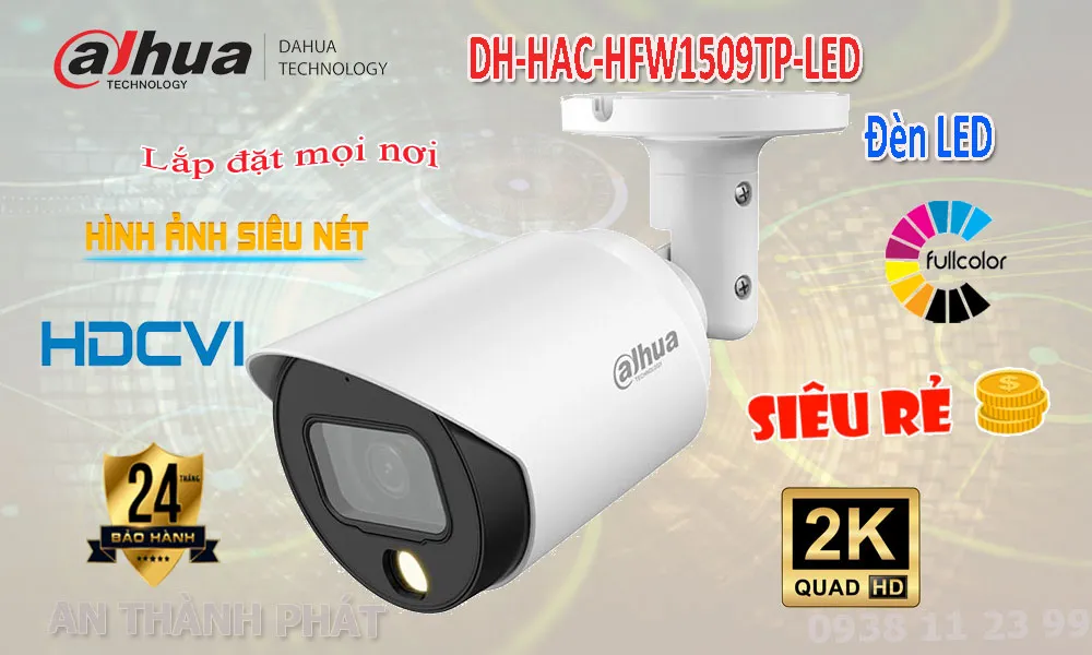 Camera Dahua DH-HAC-HFW1509TP-LED FULL Color