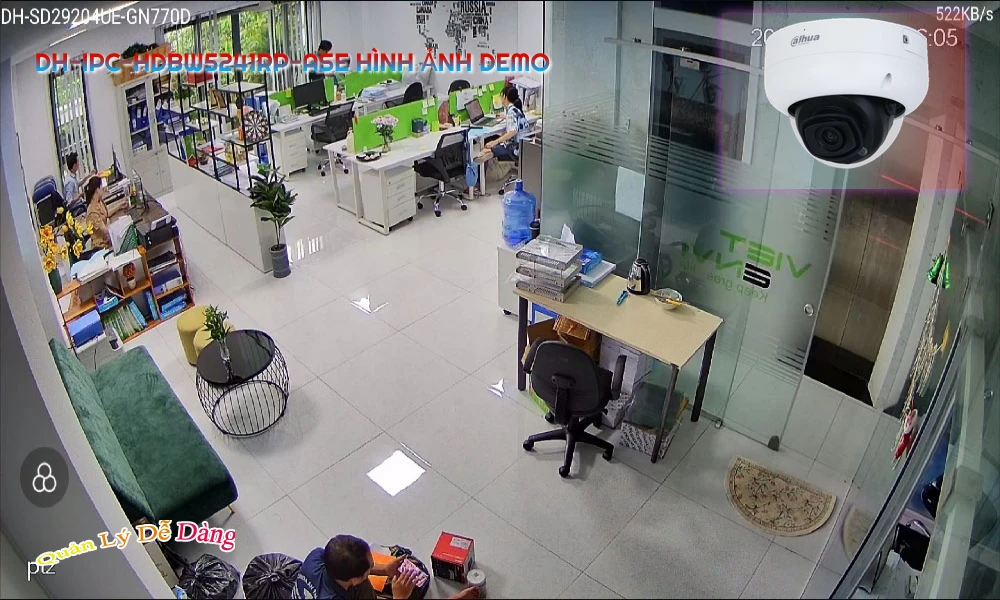 DH-IPC-HDBW5241RP-ASE Camera Dahua