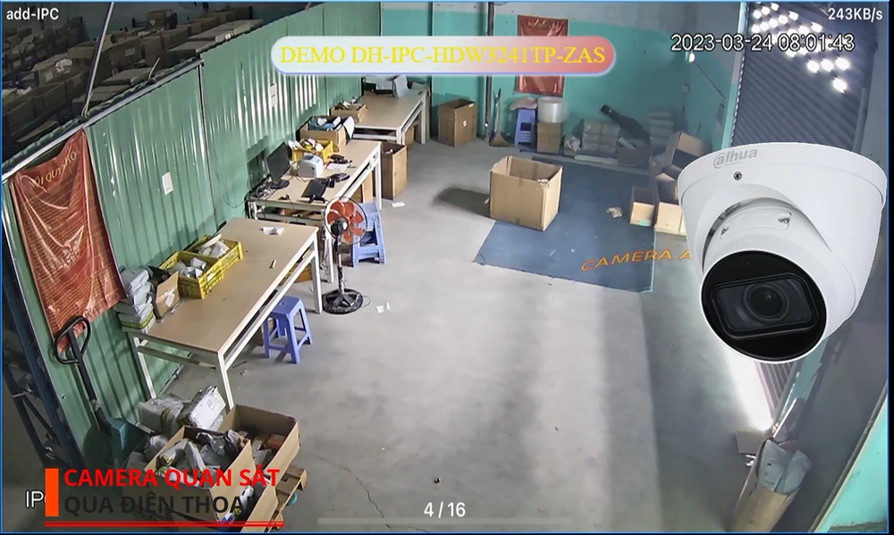 Camera Dahua DH-IPC-HDW3241TP-ZAS Camera Dahua DH-IPC-HDW3241TP-ZAS