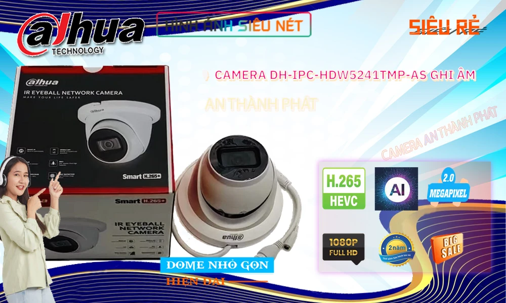 DH-IPC-HDW5241TMP-AS Hình Ảnh Đẹp Dahua DH-IPC-HDW5241TMP-AS Hình Ảnh Đẹp Dahua