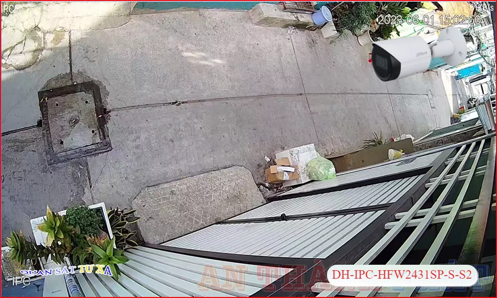 hình demo thực tế camera dahua DH-IPC-HFW2431SP-S-S2