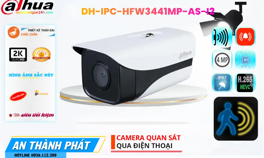 tính năng nổi bật camera ip DH-IPC-HFW3441MP-AS-I2