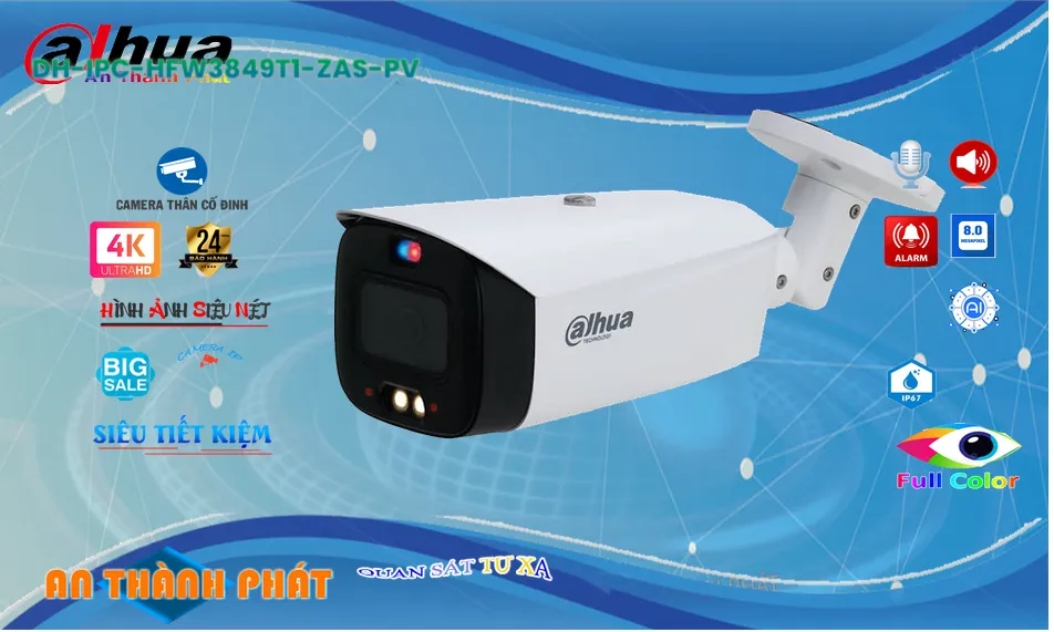 Camera Dahua DH-IPC-HFW3849T1-ZAS-PV Camera Dahua DH-IPC-HFW3849T1-ZAS-PV
