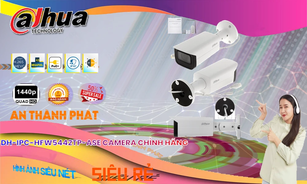 DH-IPC-HFW5442TP-ASE Camera Dahua DH-IPC-HFW5442TP-ASE Camera Dahua