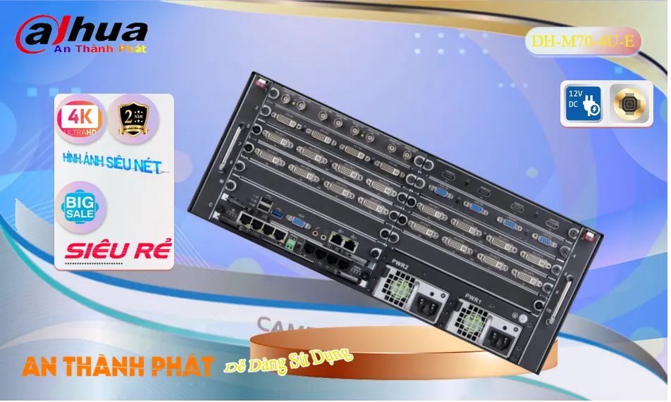 Đầu Thu KTS Dahua DH-M70-4U-E Đầu Thu KTS Dahua DH-M70-4U-E