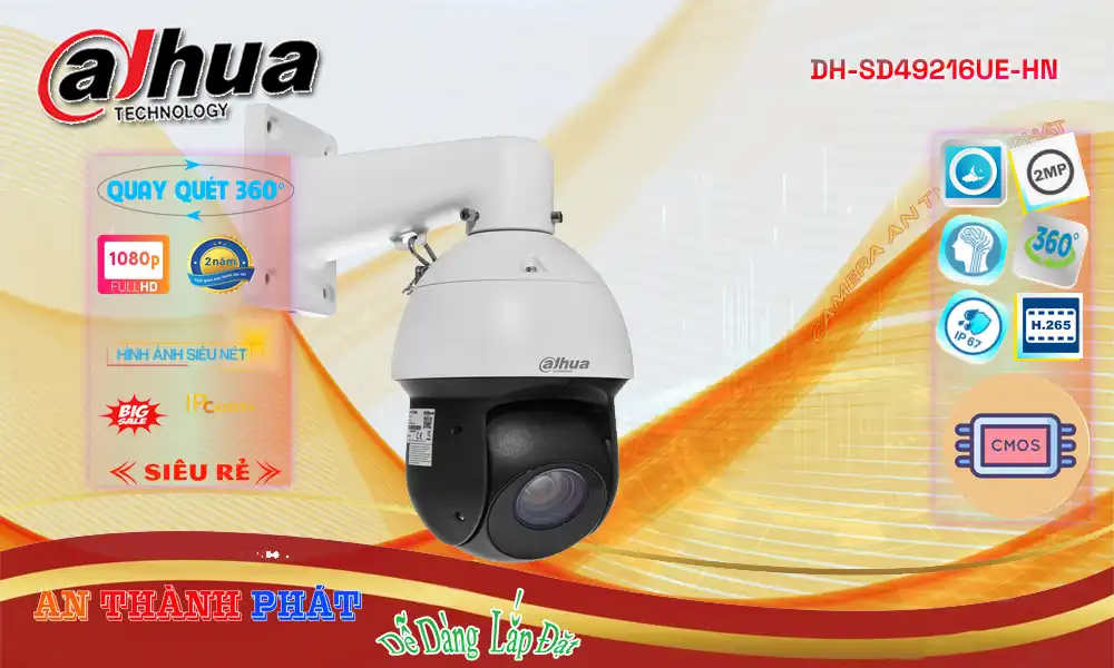 Camera Dahua DH-SD49216UE-HN Mẫu Đẹp Camera Dahua DH-SD49216UE-HN Mẫu Đẹp