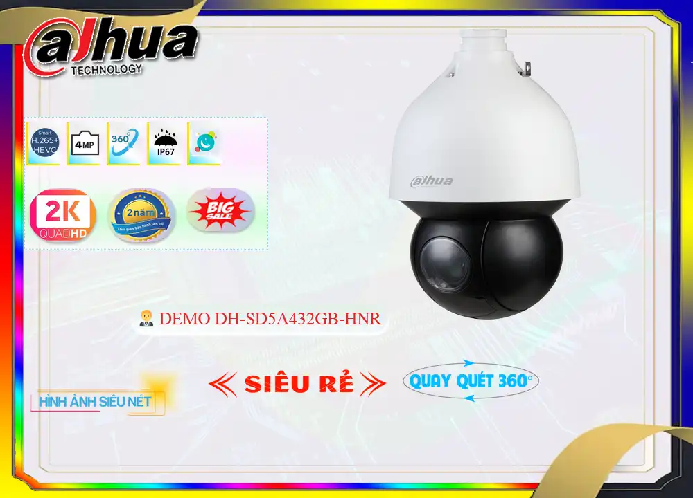 DH-SD5A432GB-HNR Camera Chính Hãng Dahua