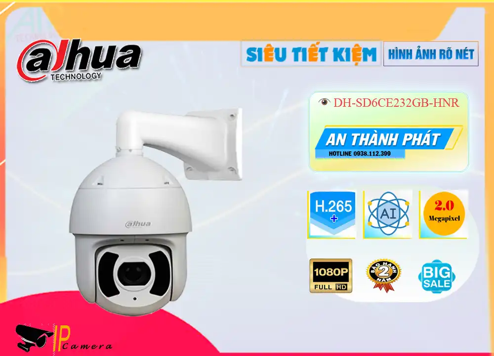 DH-SD6CE232GB-HNR Camera Dahua ❂