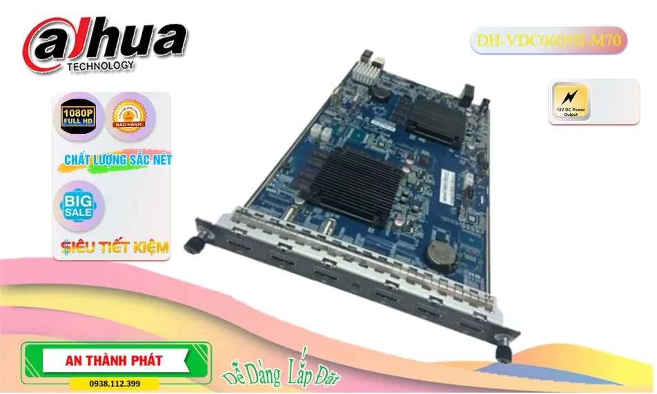 DH-VDC0605H-M70Thiết Bị Ghi Hình Thiết kế Đẹp Dahua
