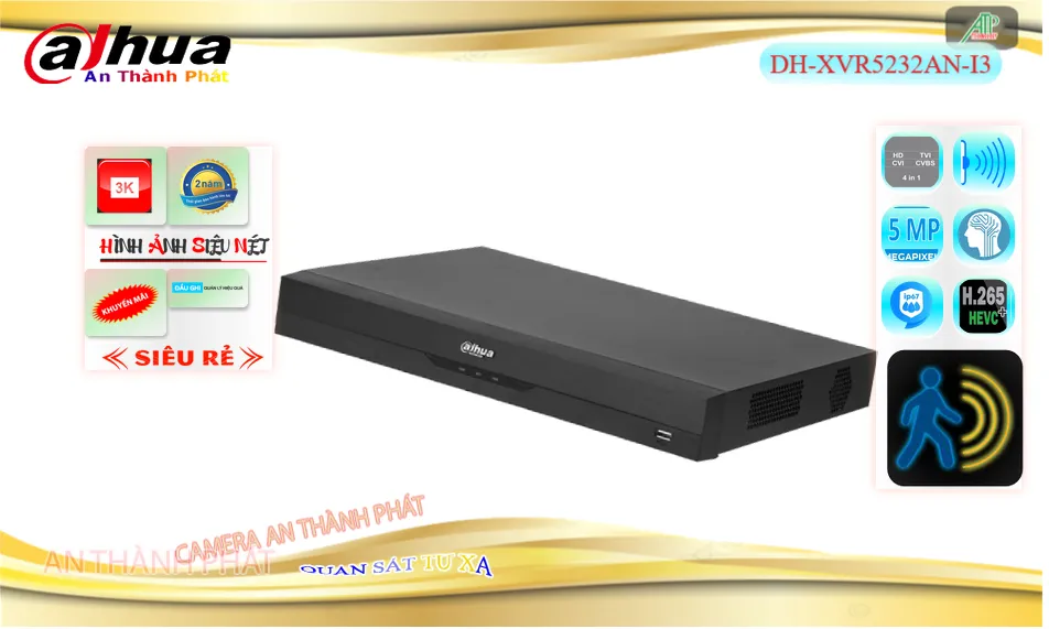 Đầu Ghi Dahua DH-XVR5232AN-I3 Đầu Ghi Dahua DH-XVR5232AN-I3