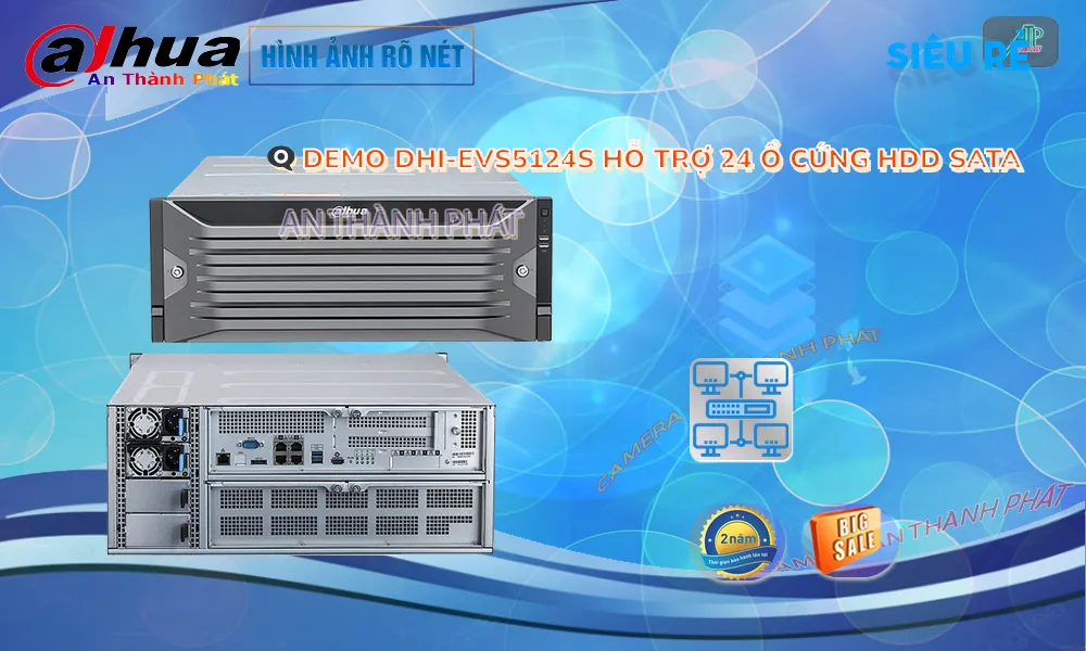 ❂ DHI-EVS5124S Đầu ghi Camera Dahua Giá rẻ ❂ DHI-EVS5124S Đầu ghi Camera Dahua Giá rẻ
