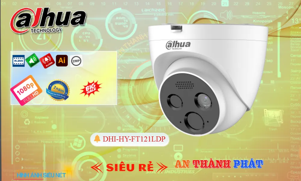 ❂ DHI-HY-FT121LDP Camera Dahua ❂ DHI-HY-FT121LDP Camera Dahua