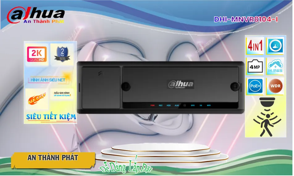 DHI-MNVR8104-I Đầu Ghi Hình DHI-MNVR8104-I Đầu Ghi Hình