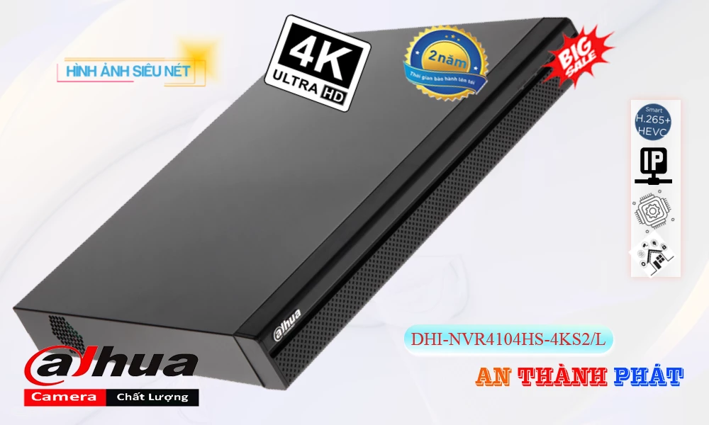 DHI-NVR4104HS-4KS2/L Đầu Ghi Dahua