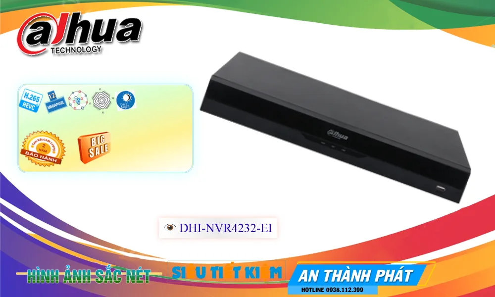 DHI-NVR4232-EI Đầu ghi Camera Dahua Giá rẻ DHI-NVR4232-EI Đầu ghi Camera Dahua Giá rẻ