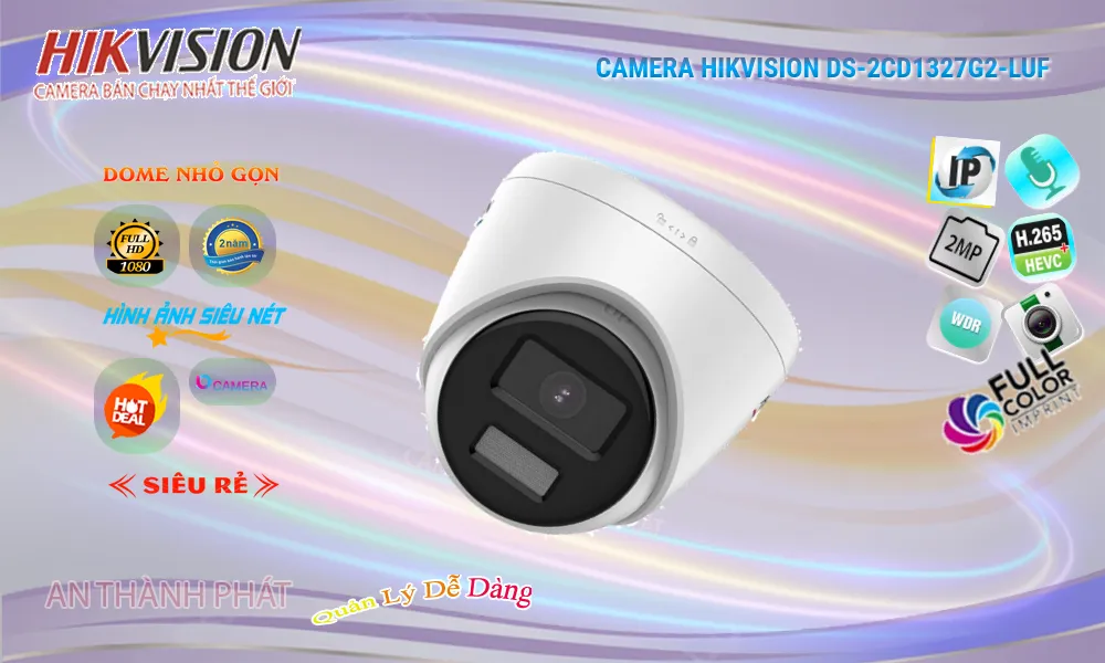 Hikvision DS-2CD1327G2-LUF Hình Ảnh Đẹp ✪ Hikvision DS-2CD1327G2-LUF Hình Ảnh Đẹp ✪