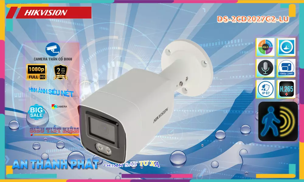 Camera Hikvision DS-2CD2027G2-LU Camera Hikvision DS-2CD2027G2-LU