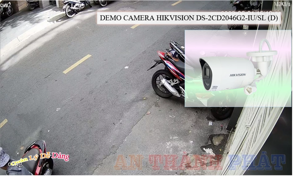 Camera DS-2CD2046G2-IU/SL(D) Thiết kế Đẹp ✮
